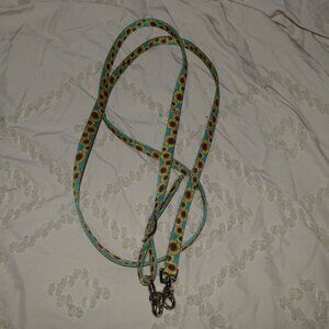 Hot Headstalls Teal Sunflower Reins